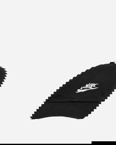 Kasket Nike Futura Washed Club Cap Black Sort | FB5368-011, 2