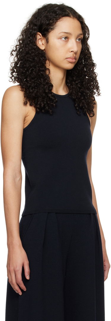 Tanktop Max Mara Alfeo Tank Top Mørkeblå | 2411361071600, 1