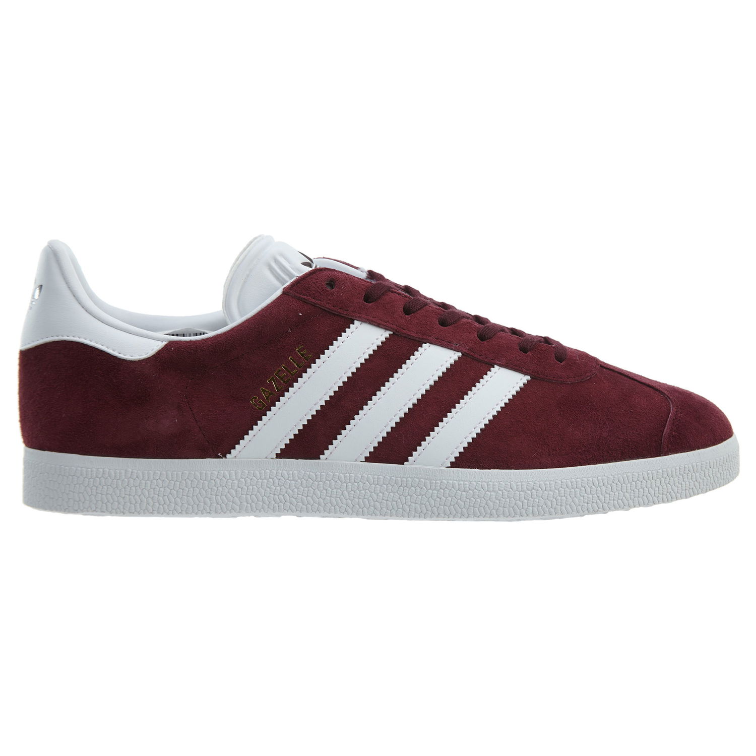 Sneakers og sko adidas Originals Gazelle Maroon White-Gold Metallic Bourgogne | BB5255, 0