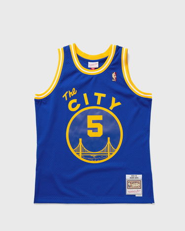 Jersey Mitchell & Ness Mitchell & Ness Golden State Warriors 2004-05 Baron Davis #5 Swingman Jersey Blå | JY10744-GSWROYA, 0