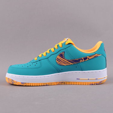 Sneakers og sko Nike Air Force 1 Low ''Marbled Swoosh'' Turkis | 488298 313, 2