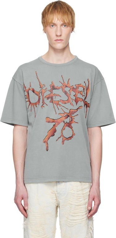 T-shirt Diesel Diesel T-Boxt-R28 Graphic T-Shirt Grå | A17639-0SLBT-9DU, 0