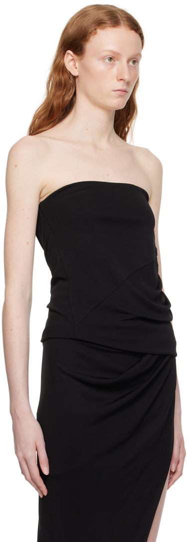 Kjole Helmut Lang Helmut Lang Elasticized Tube Top Sort | N05HW504, 1