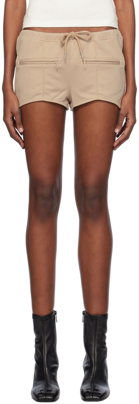 Shorts Courrèges Courrèges Women's Mini Shorts Beige | 124JSH034JS0091