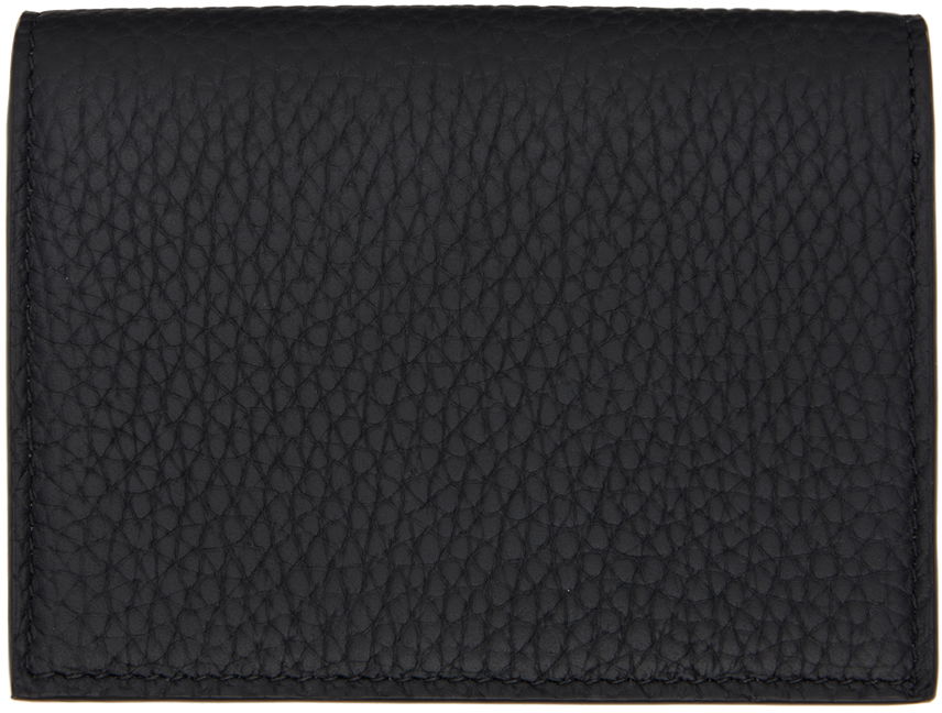 Tegnebog Dolce & Gabbana Logo Leather Card Holder Sort | BP1643AT489, 1