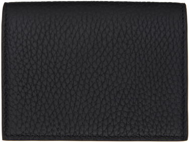 Tegnebog Dolce & Gabbana Logo Leather Card Holder Sort | BP1643AT489, 1