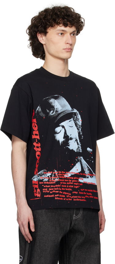 T-shirt Awake NY Awake NY Gil Scott-Heron Graphic T-Shirt Beige | AWK-SP25-TS005, 4