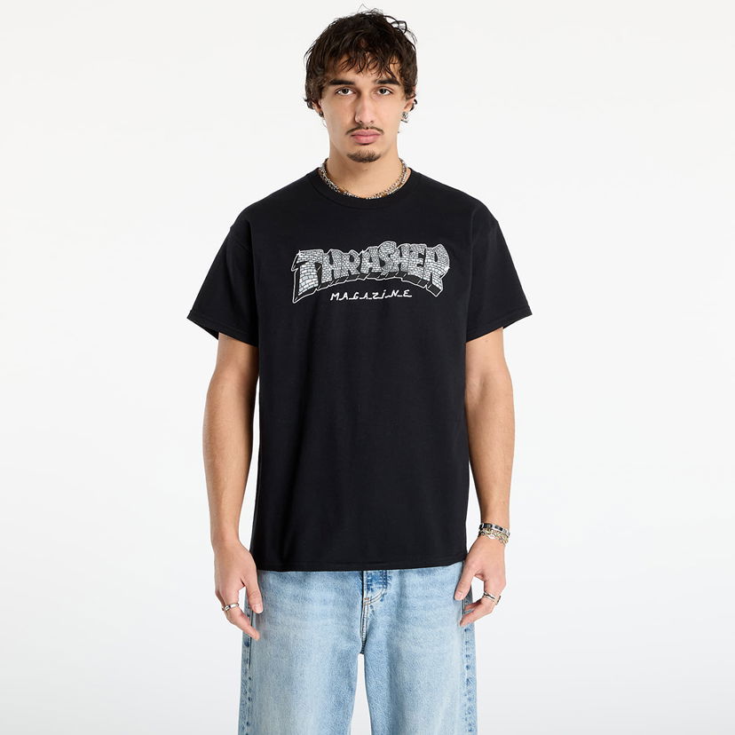 T-shirt Thrasher Disco by Spanky T-Shirt Sort | 145756