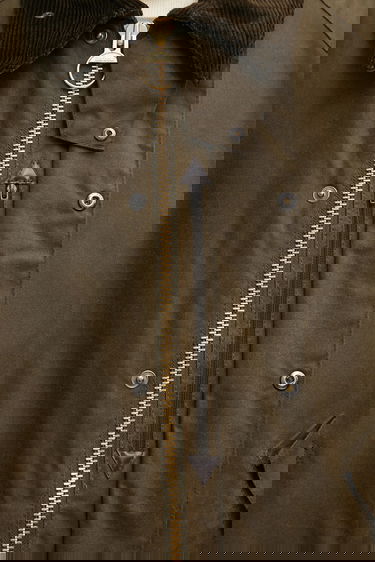 Jakke Barbour Barbour OS Transport Wax Jacket Grøn | MWX1678SN91, 3