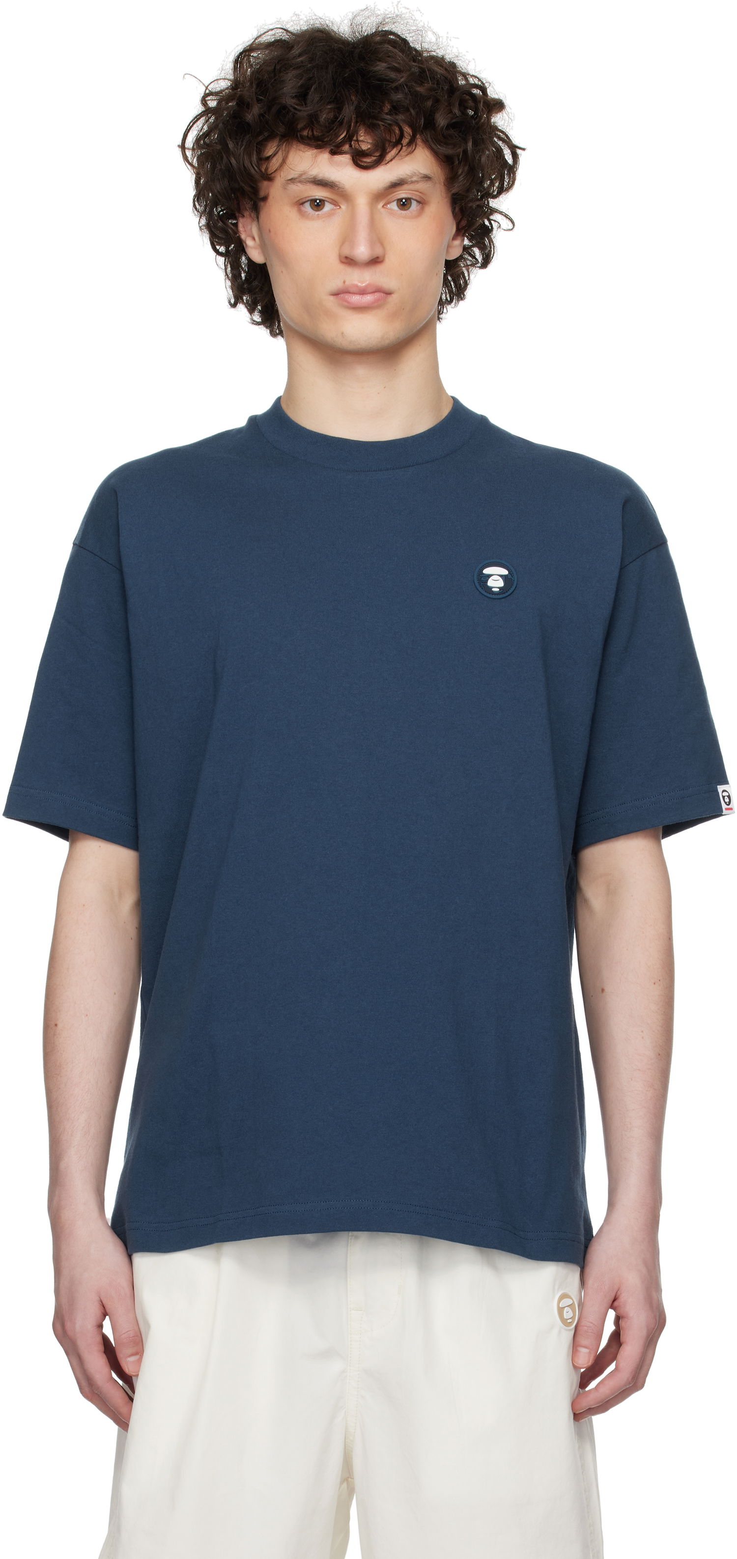 T-shirt AAPE by A Bathing Ape AAPE by A Bathing Ape 'AAPE Now' T-Shirt Blå | AAPTEM1598XXNNYX, 0