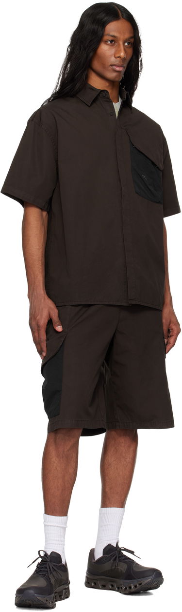 Skjorte A-COLD-WALL* A-COLD-WALL* Brunswick Short Sleeve Shirt Sort | ACWMSH167, 3