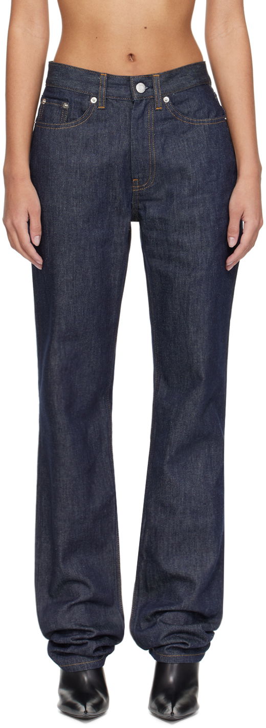 Jeans Helmut Lang Slim Fit Jeans Blå | O02DW202
