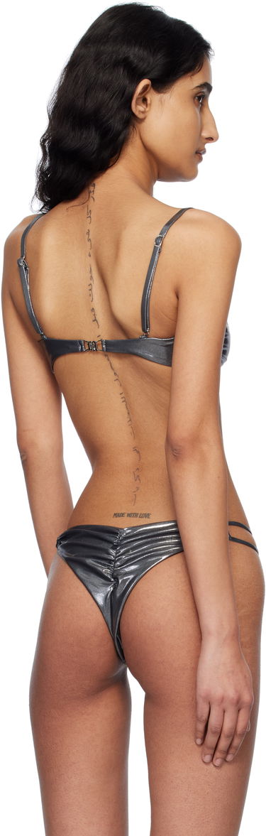 Badetøj MISBHV MISBHV Hollywood Bikini Top Grå | 250W602, 2
