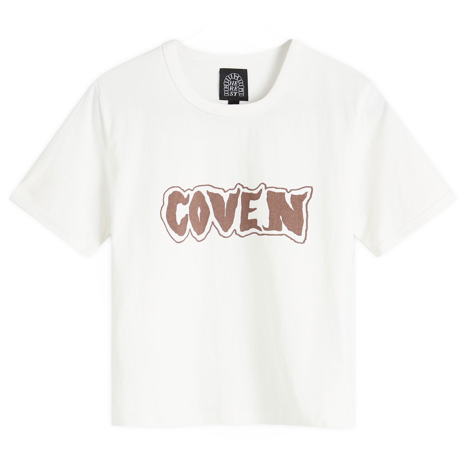 Crop top Heresy Heresy Coven Baby Tee Hvid | HAW24-T11, 0