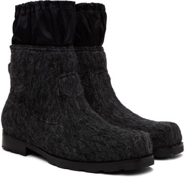 Tøj We11done We11done Brushed Chelsea Boots Sort | WD-AO3-22-448-M-DG, 3