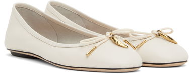 Sneakers og sko CHLOÉ Iris Ballerina Flats Beige | CHC25S08HQN, 3