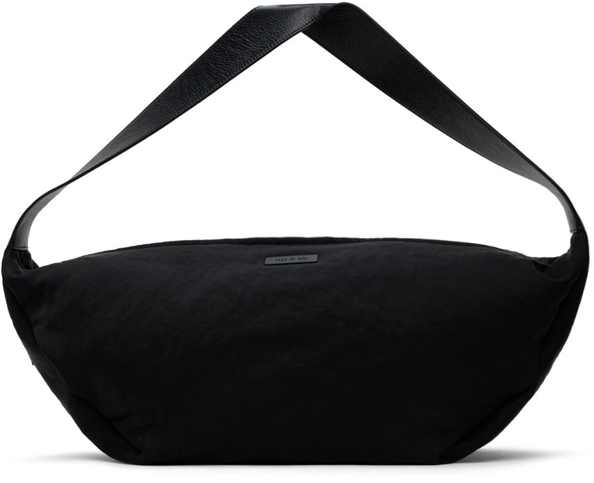 Håndtaske Fear of God Black Tech Nylon Shell Bag Sort | FG870-016TNY, 0