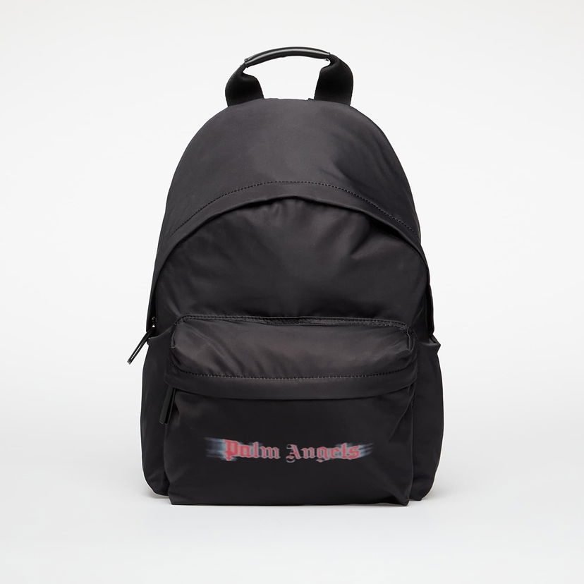 Rygsæk Palm Angels Palm Angels Blurred Logo Big Backpack Sort | PBNB018F25FAB0011025