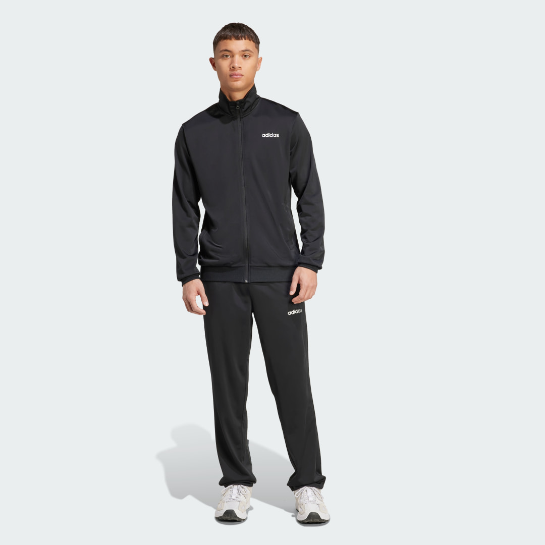 Træningsdragt adidas Performance Linear Tracksuit Sort | JX5522, 0