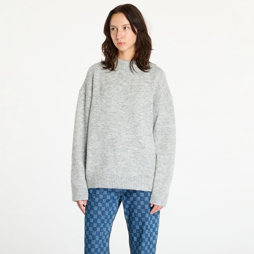 Sweater CALVIN KLEIN Textured Loose Sweater Gray Grå | J20J224636 P41