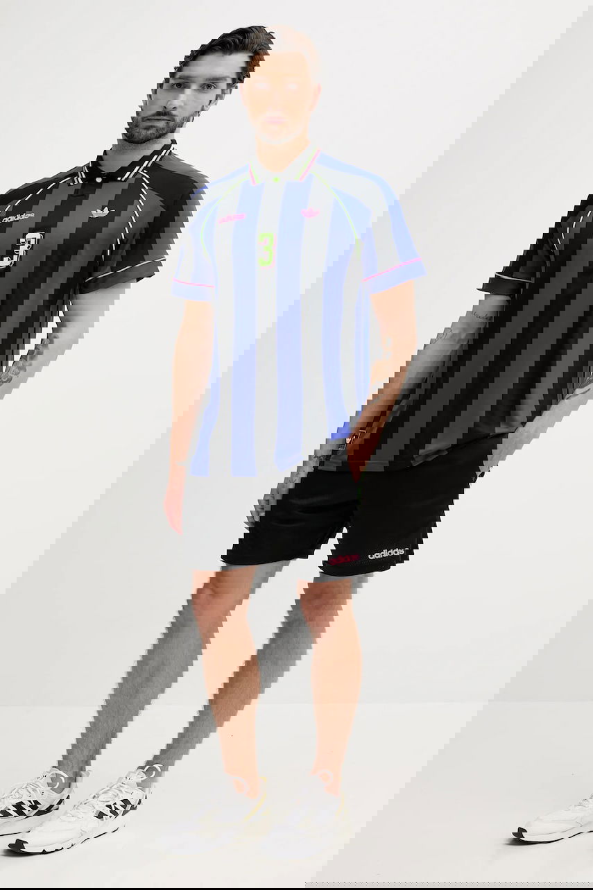 Jersey adidas Performance Striped Soccer Jersey Blå | KD2307, 1