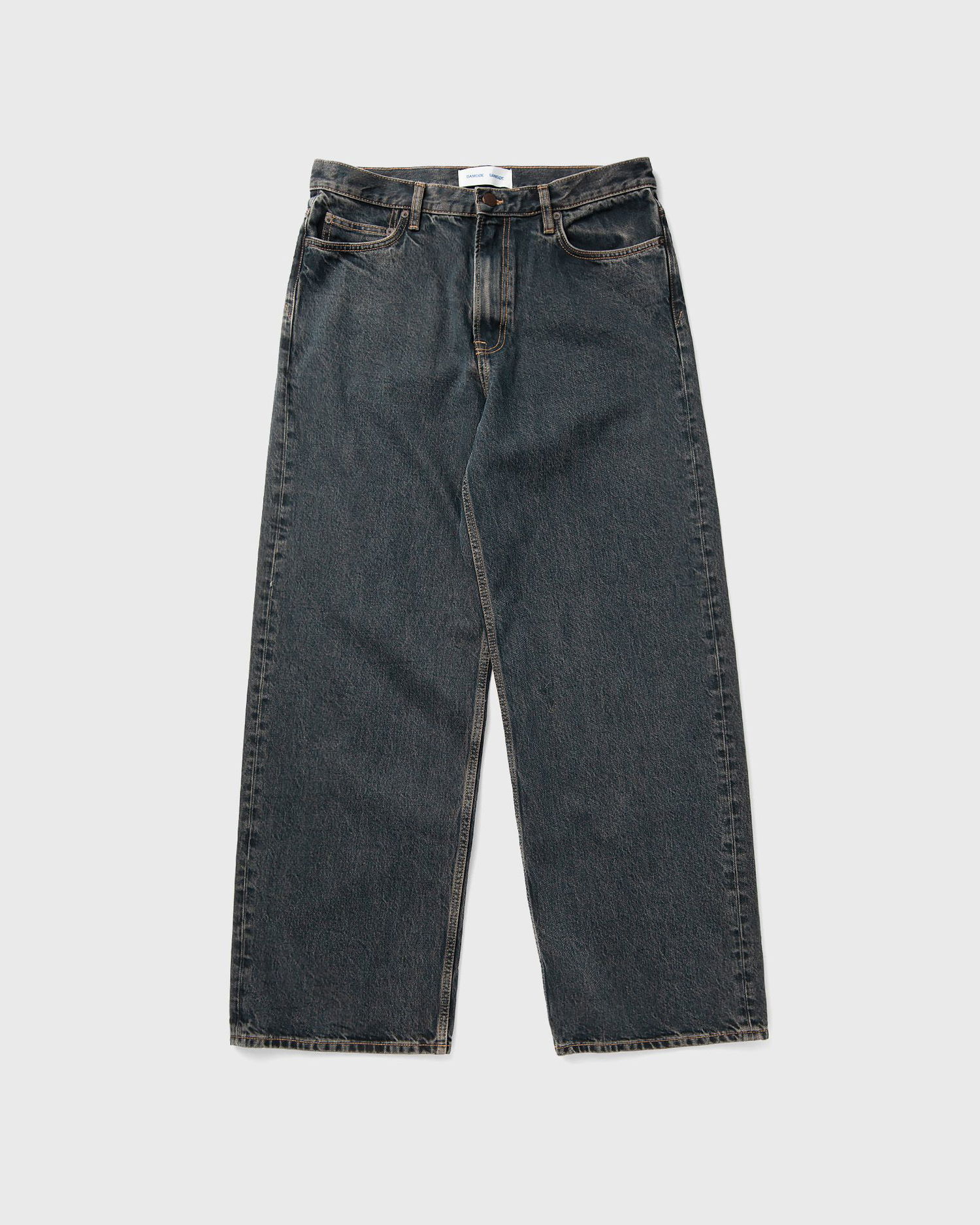Jeans Samsoe Samsoe SATIMOTHY Washed Wide Leg Jeans Grå | M25300082-BURNT-OAK, 0