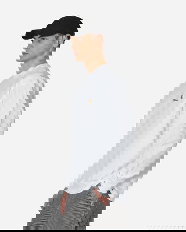 T-shirt Carhartt WIP American Script Hvid | I029955 02XX, 2