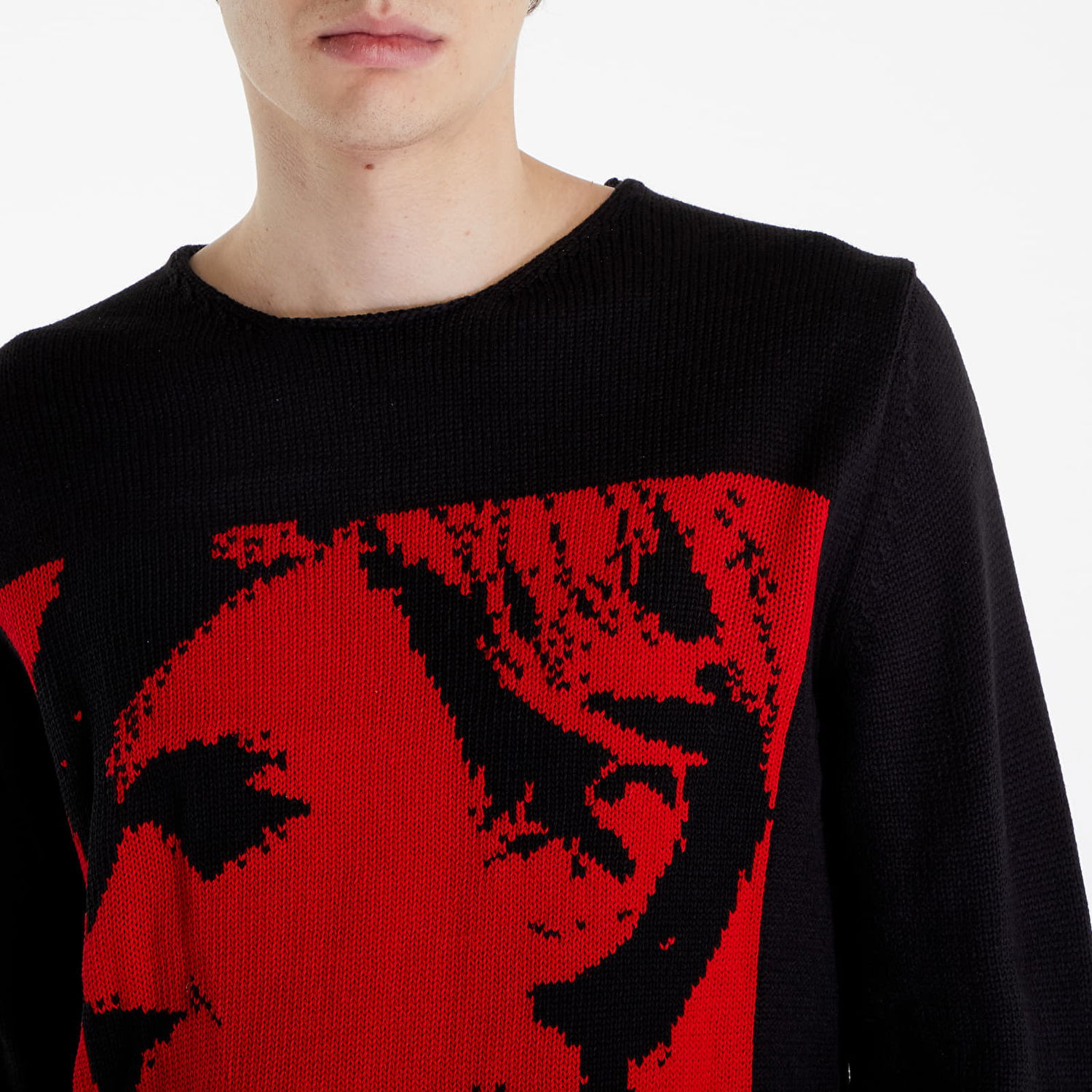 Sweater Comme des Garçons SHIRT Sweater Sort | FM-N003 red, 1