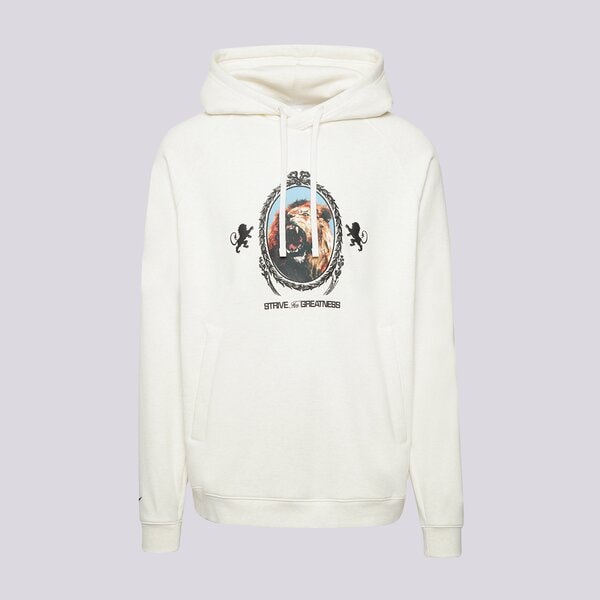 Sweatshirt Nike LeBron Fleece Hoodie Hvid | FB7123-027, 0