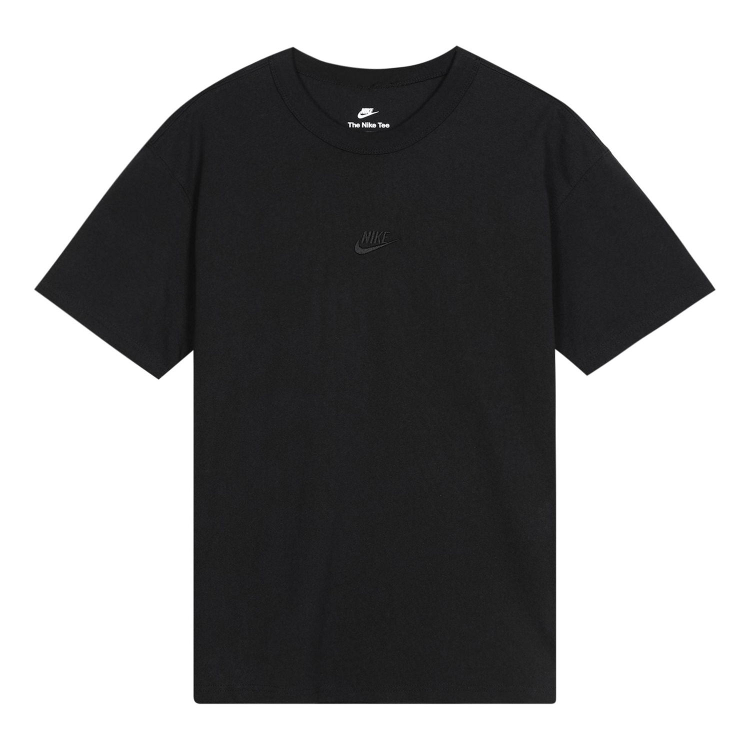 T-shirt Nike Sportswear Premium Essentials Embroidered T-Shirt Sort | DO7393-010, 0