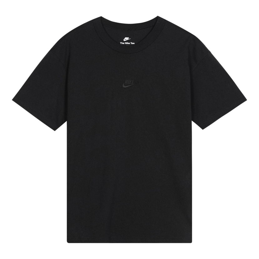 T-shirt Nike Sportswear Premium Essentials Embroidered T-Shirt Sort | DO7393-010