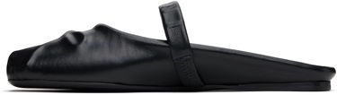 Tøj Marni Marni Nappa Leather Sabot Slippers Sort | SBMS010400 P3628, 2