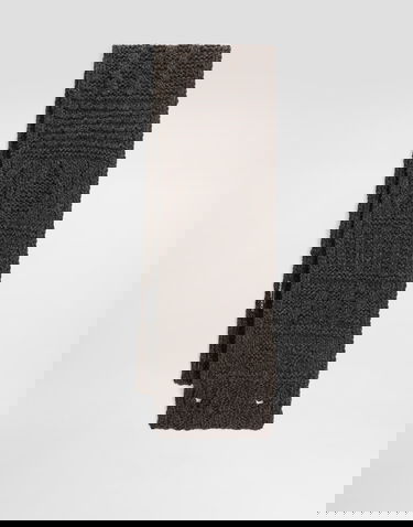 Tørklæde Dolce & Gabbana Dolce & Gabbana Knitted Wool Scarf Brun | GX31KTJDVD8M9499, 3