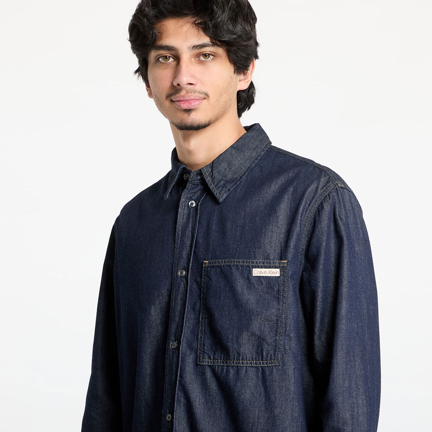 Skjorte CALVIN KLEIN Calvin Klein Jeans Regular Denim Shirt Blå | J30J326584 1BJ, 1