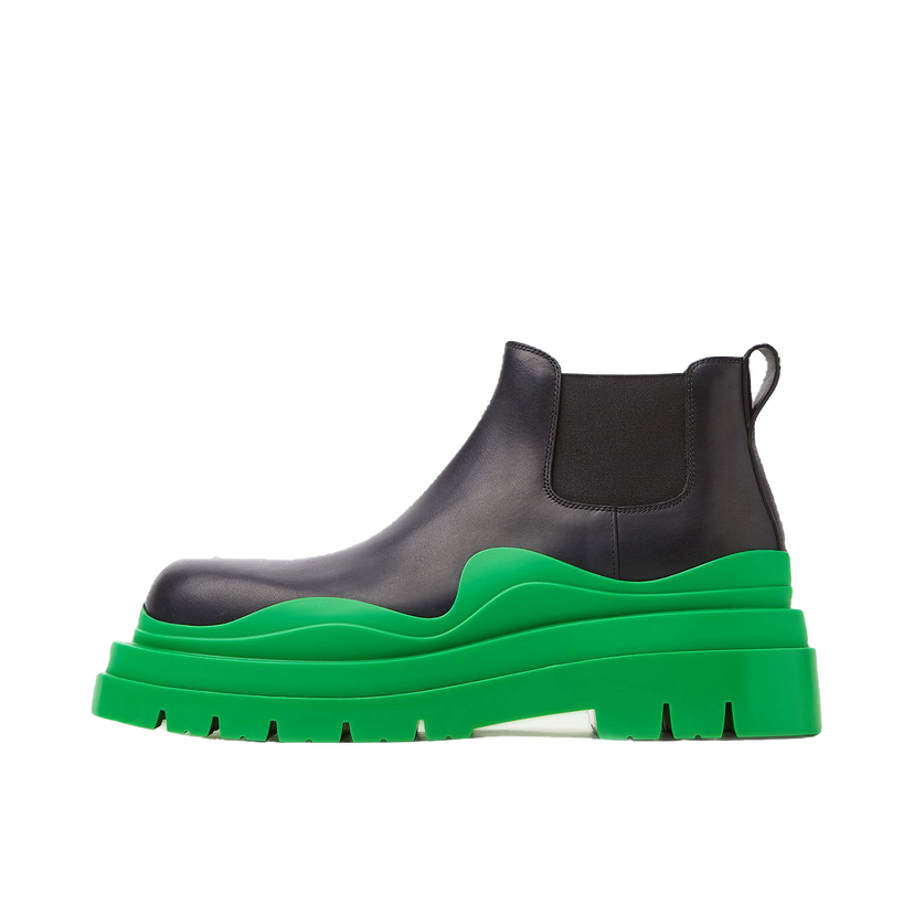 Sneakers og sko Bottega Veneta Tire Mid Boot Sort | 630281VBS501477