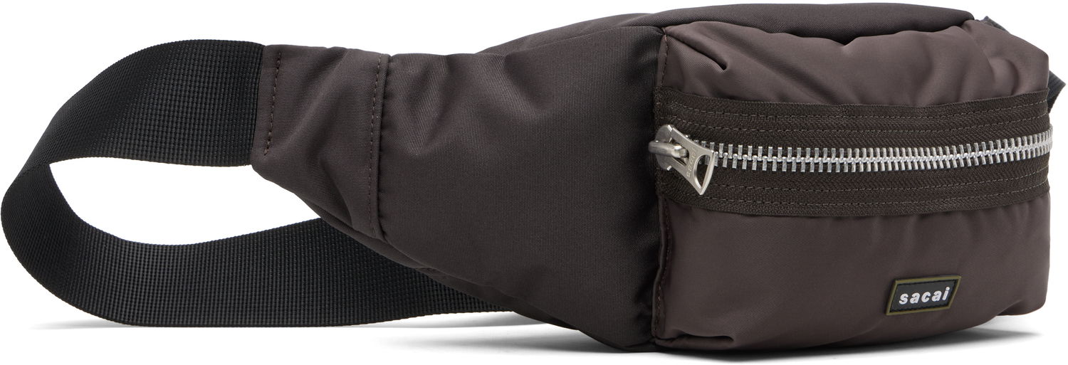 Taljetaske sacai Sacai Pocket Belt Bag Brun | 25-01019S, 1