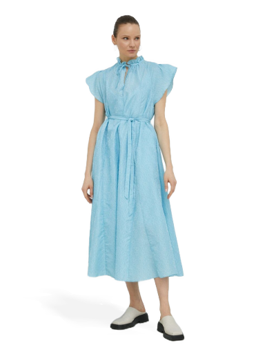 Kjole Samsoe Samsoe Karookh Dress Blå | F23100147