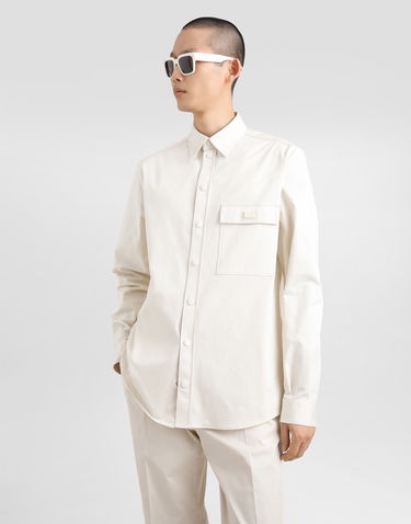 Skjorte Dolce & Gabbana Dolce & Gabbana Cotton Shirt With Tag Hvid | G5KS2TFUFL3W0802, 3