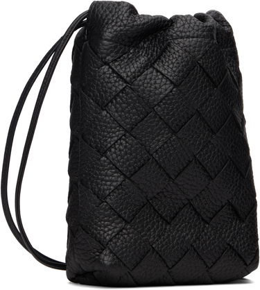 Tegnebog Bottega Veneta Bottega Veneta Vertical Woven Leather Pouch Sort | 838786V5I538803, 1