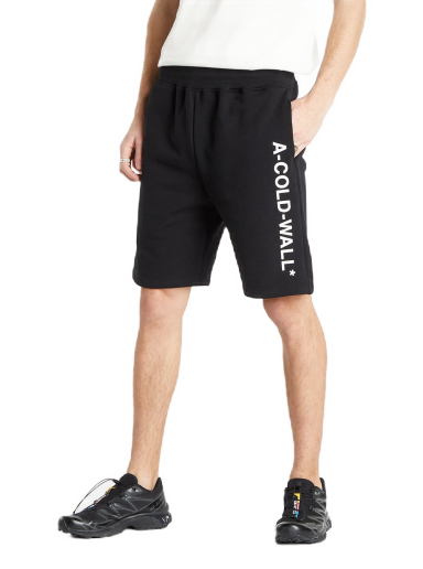 Shorts A-COLD-WALL* Knitted Essential Logo Sweat Short Sort | ACWMB118 Black