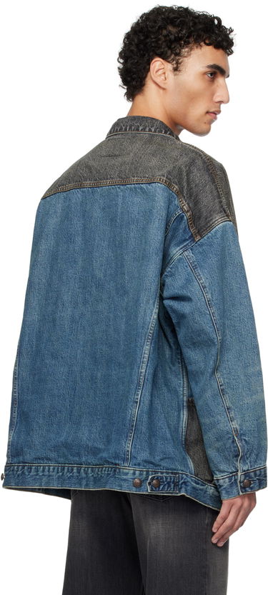 Jakke R13 R13 Lacey Denim Trucker Jacket Blå | R13WD210-D271A, 2