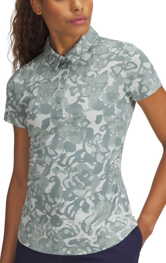 Polo skjorte Under Armour Under Armour Playoff 3.0 Printed Golf Polo Grøn | 1387148-348, 0