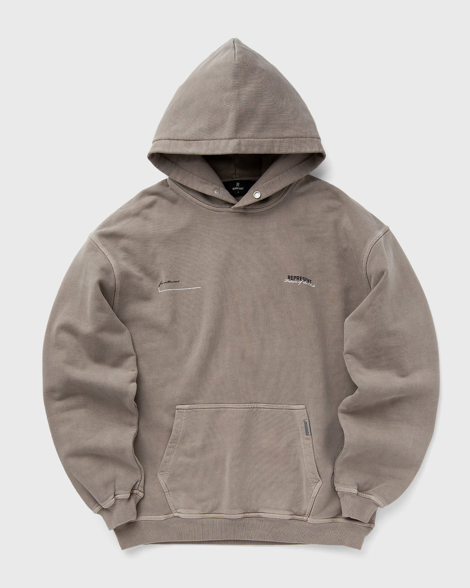 Sweatshirt Represent Clo Represent PATRON OF THE CLUB HOODIE Brun | MLM4270-505, 0