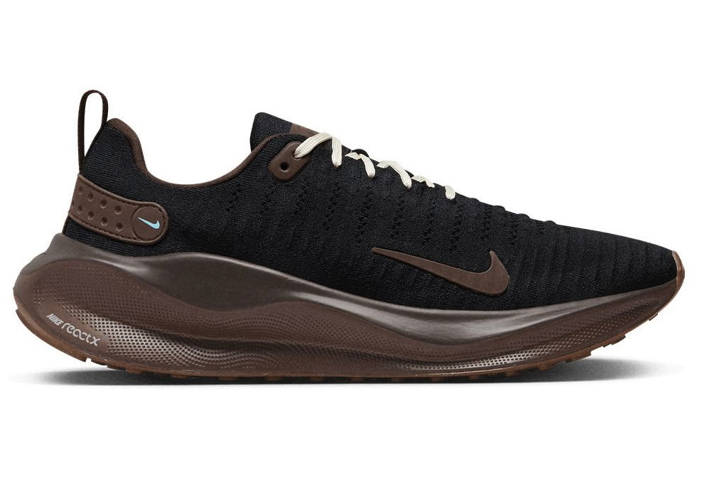 Sneakers og sko Nike ReactX Infinity Run 4 Black Baroque Brown Sort | FZ3652-010, 0