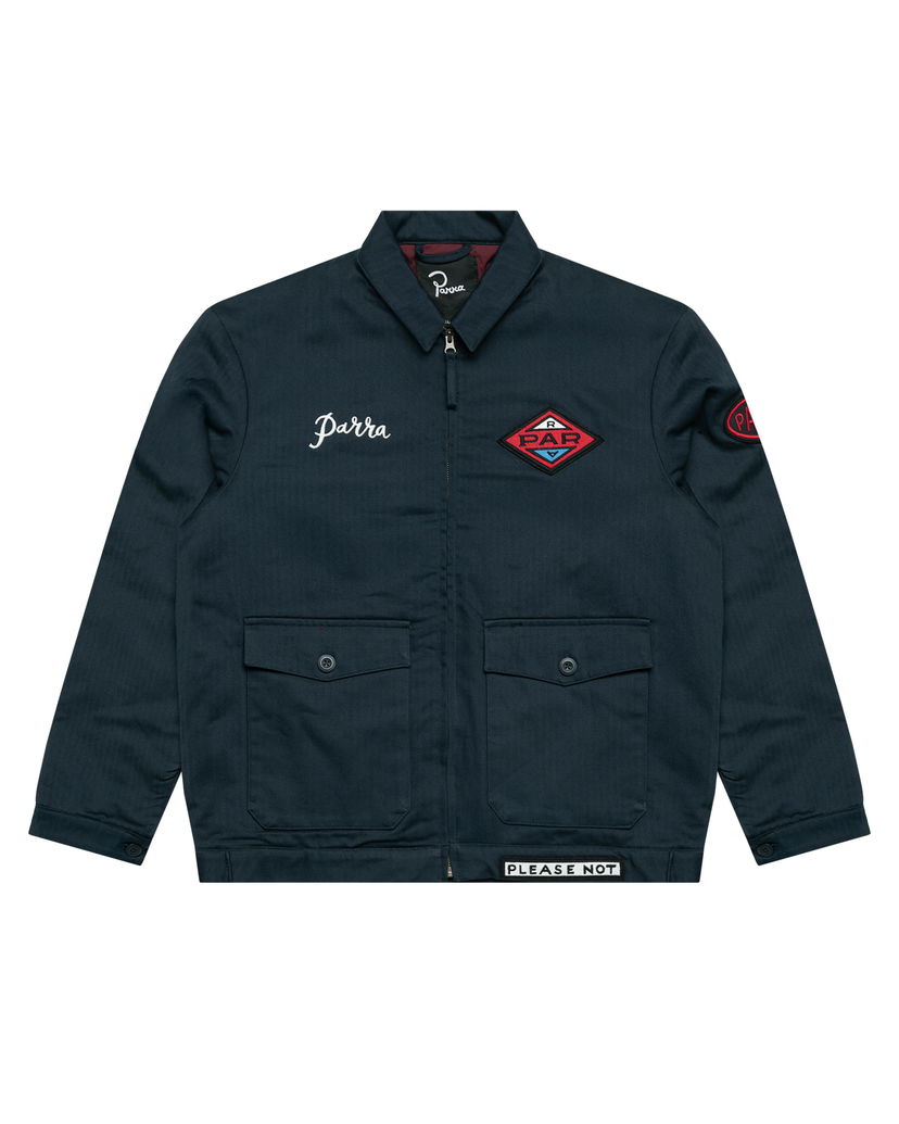 Jakke By Parra Parra Pumping gas jacket Mørkeblå | 54255