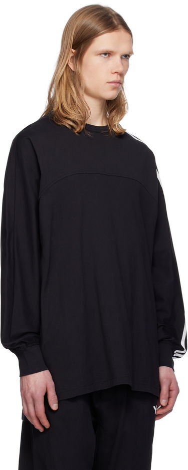 Kjole Y-3 Y-3 3-Stripes Long Sleeve Dress Sort | JN4987, 4