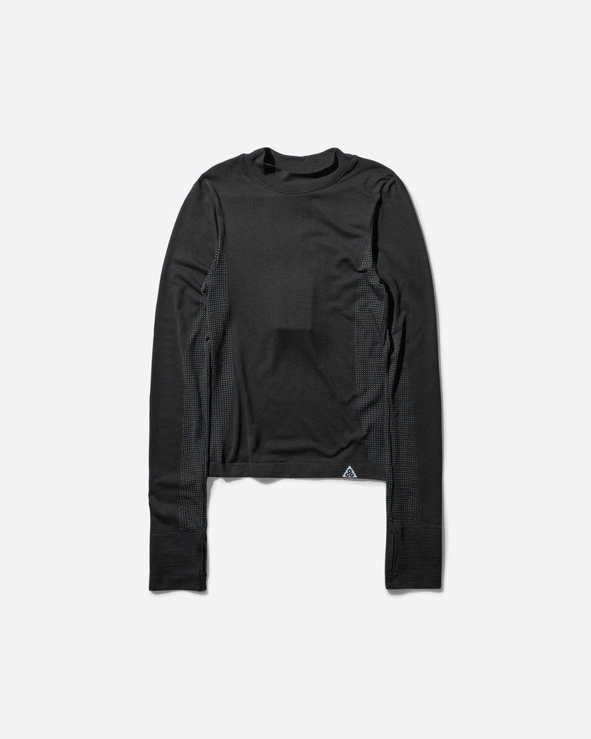 T-shirt Nike ACG Baselayer Top Long Sleeve Sort | FV7333-010