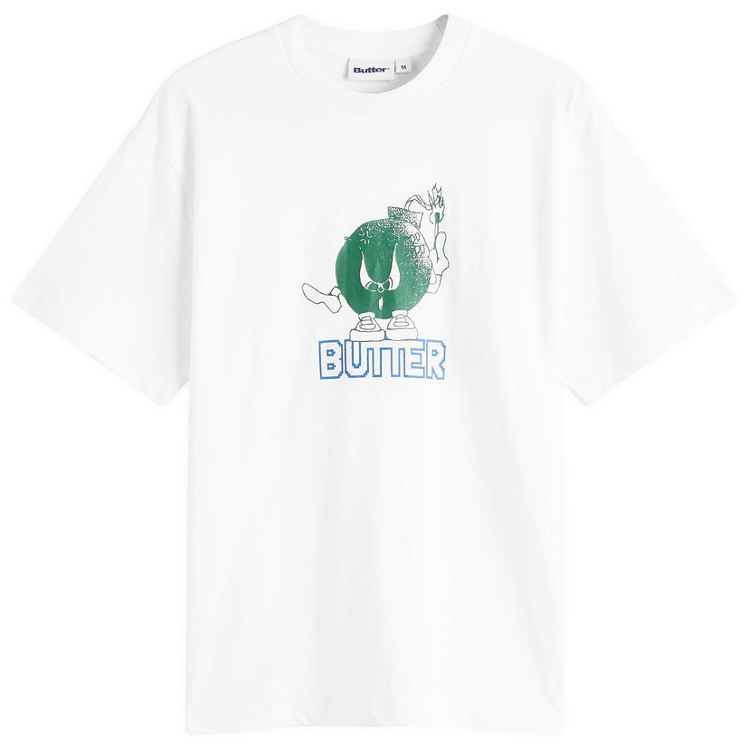 T-shirt Butter Goods Bomb Graphic T-shirt Hvid | BG243100-WHT