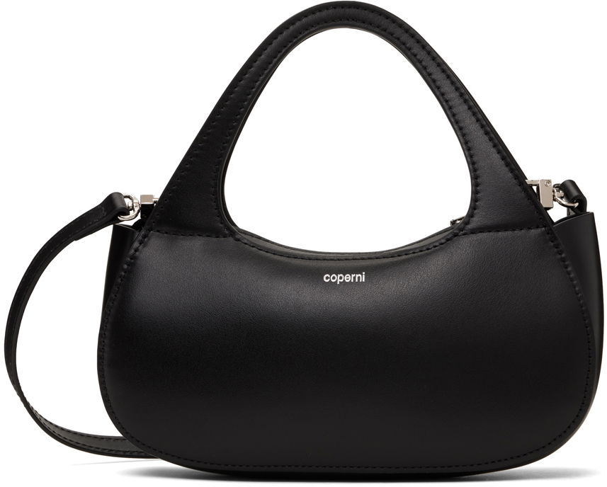 Håndtaske Coperni Micro Baguette Swipe Shoulder Bag Sort | COPBA17405, 0
