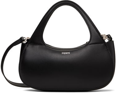 Håndtaske Coperni Micro Baguette Swipe Shoulder Bag Sort | COPBA17405, 0